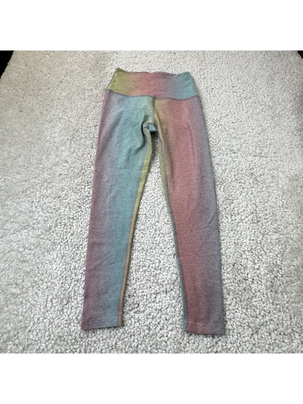 Beyond Yoga Nebula Caught In The Midi High Waisted Legging Pastel Womens Small